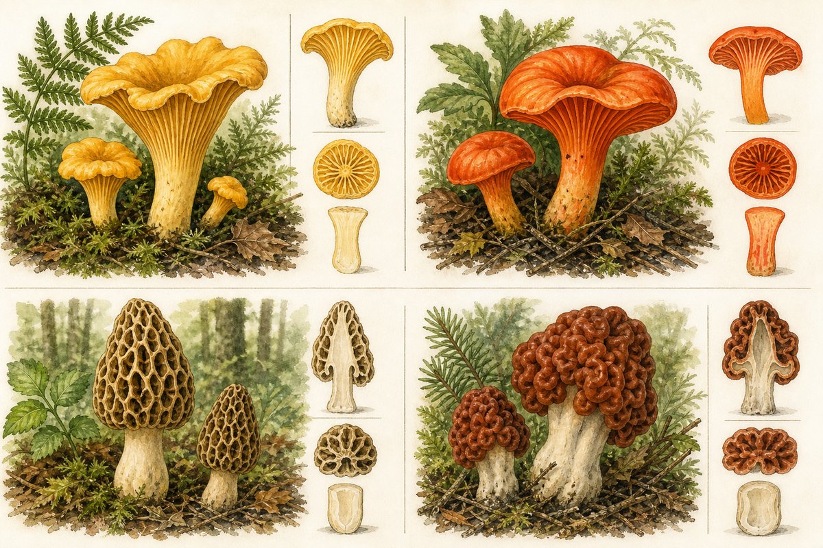 Edible vs. Toxic Look-Alike Reference Pack